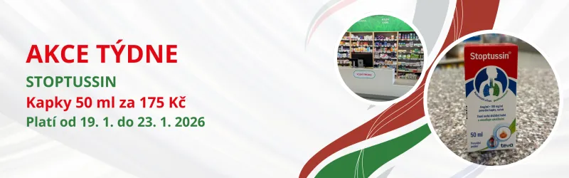 Akce týdne Stoptussin - Lékárna Jih